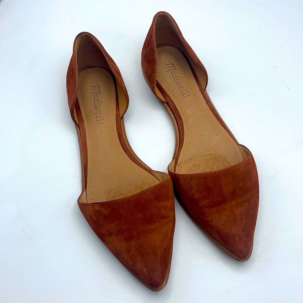 Madewell Women's Brown Suede Flats